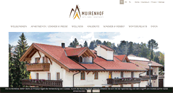 Desktop Screenshot of muirenhof.com